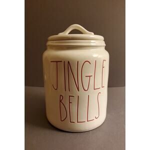 Jingle Bells Canister by Rae Dunn
